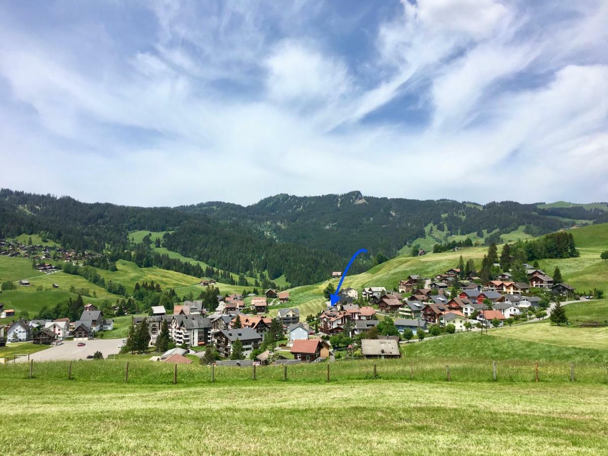 Ferienwohnung Hüslermatte 1 Oberiberg Exterior foto