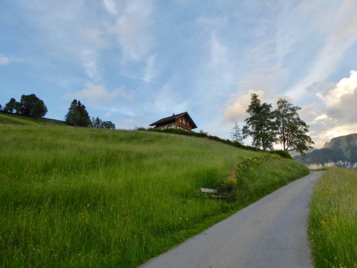 Ferienwohnung Hüslermatte 1 Oberiberg Exterior foto